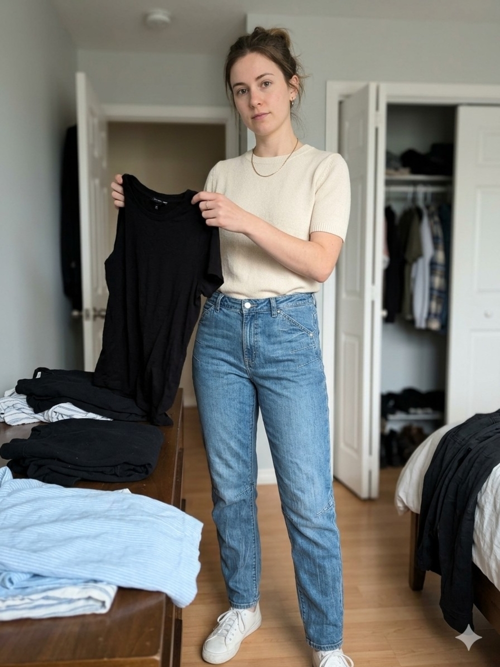 Anthropologie Light Blue Straight Leg Jeans
